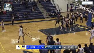Pace Men's Basketball Highlights vs. Concordia