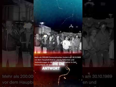 "We are the people!" - When Leipzig changed the world #history #GDR #Germanunity