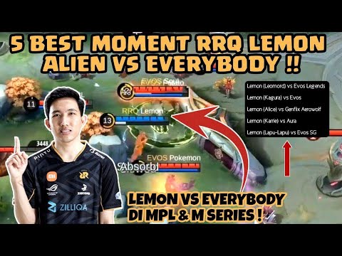 RRQ Lemon best moment | Lemon alien vs Everybody (MPL & M SERIES)