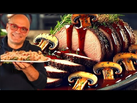 ARROSTO alla CREMA DI FUNGHI in PENTOLA arrosto facile