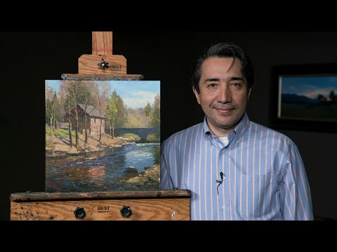 Zufar Bikbov: Landschaftsmalerei in vier Schritten