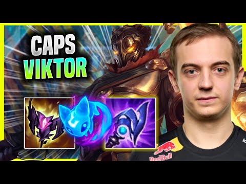 CAPS BRINGS BACK VIKTOR! - G2 Caps Plays Viktor Mid vs Ryze! | Season 2022