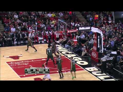 Derrick Rose 24 points vs Milwaukee Bucks full highlights preseason 10/21/2013 HD