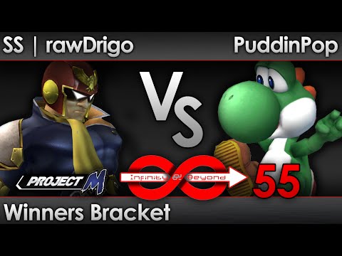 IaB! 55 PM - SS | rawDrigo (C Falcon) vs PuddinPop (Yoshi) - Winners Bracket