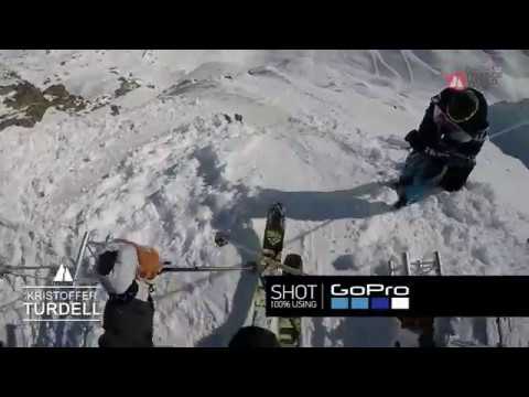 GoPro run Kristofer Turdell - Chamonix-Mont-Blanc staged in Vallnord-Arcalís - FWT17