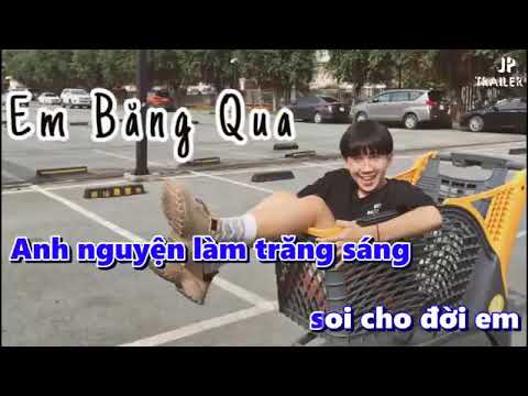 [ KARAOKE ] Em băng qua KARAOKE | TONE NAM | Lập Nguyên | BEAT CHUẨN