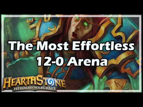 [Hearthstone] The Most Effortless 12-0 Arena