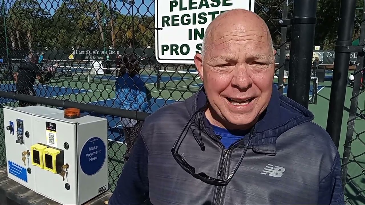 Palmetto Dunes Tennis & Pickleball Center, Hilton Head, SC VendaVolt Nayax Cashless Payment Station