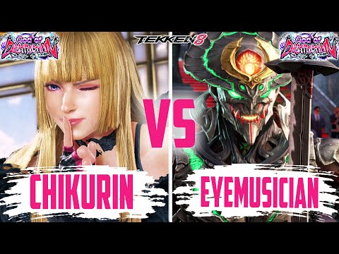 🔥Chikurin (Lili) vs EyeMusician (Yoshimitsu)🔥 [WITH INPUTS] [Tekken 8 Pro Replays]