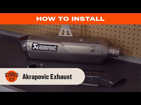 How to Install an Akrapovic Exhaust... On an Adventure Motorcycle!
