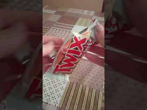Twix White #asmr #chocolate #unboxing #chocolates #twix #shorts #whitechocolate #mars #snickers