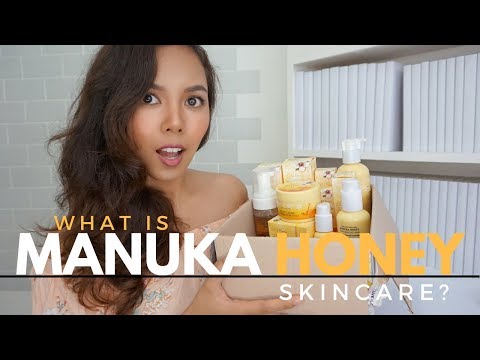 Cream manuka honey moisturiser with spf30, for apply on skin...
