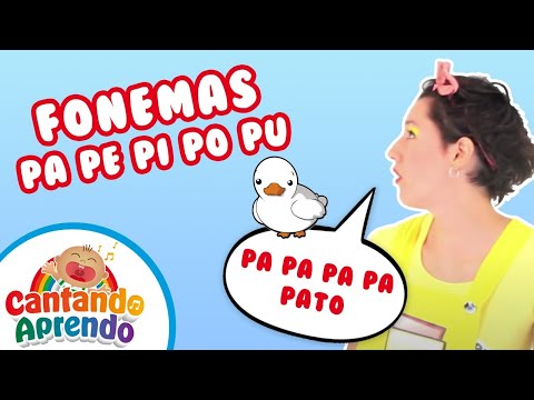 Canciones infantiles para aprender el abecedario - Palo, pelo, pila - Cantando Aprendo a Hablar