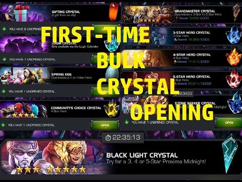 5 Star Crystal Opening + 10 Four Star Champions & Many More!! - Marvel Contest Of Champions