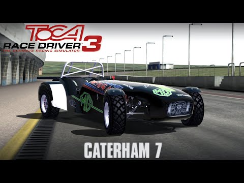 Caterham 7 (Seven) - Zandvoort Oostelijk [ ToCA Race Driver 3 | Gameplay ]