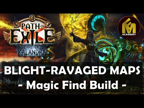 [PoE 3.19] Max Juice Blight-Ravaged Maps, Reflective Oil drop!