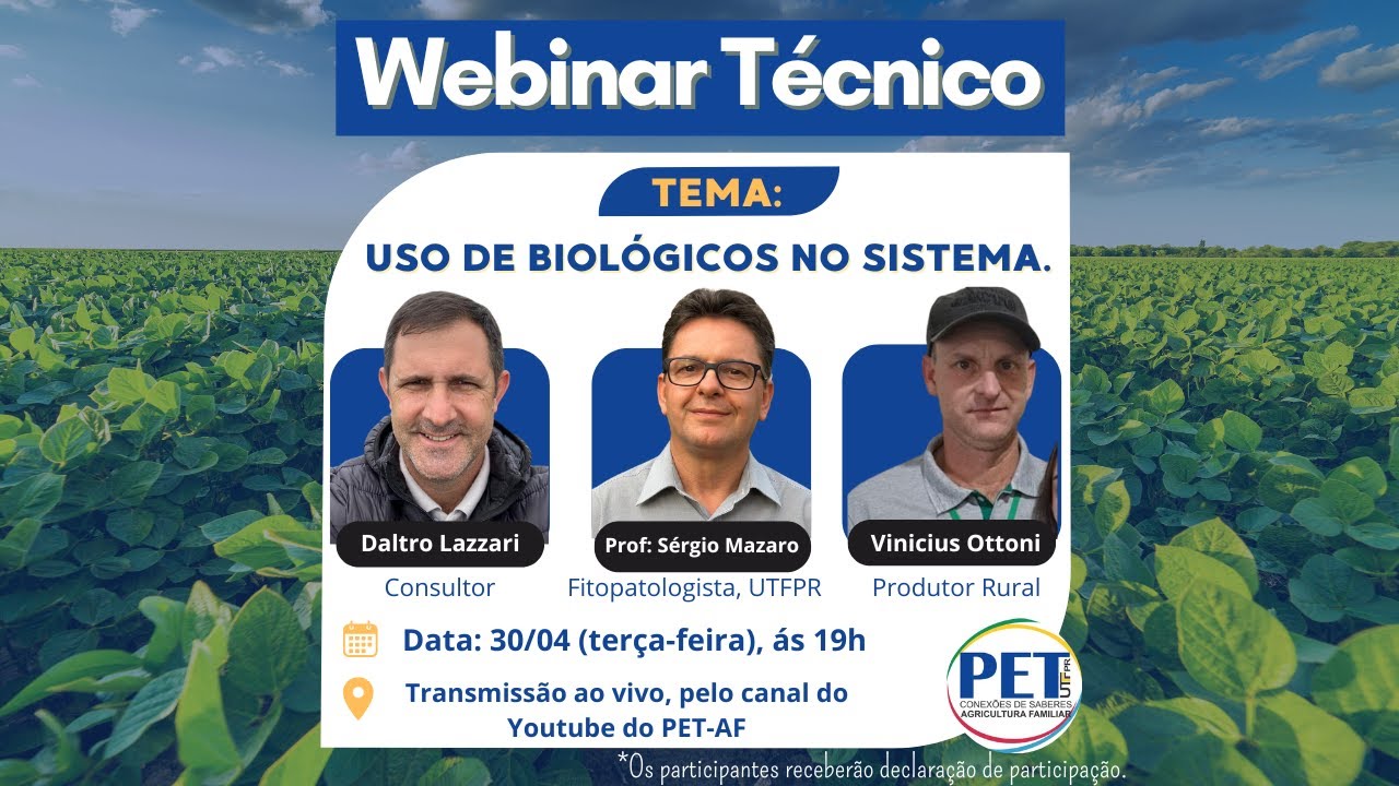 Webinar Técnico PET AF - Uso de Biológicos no Sistema