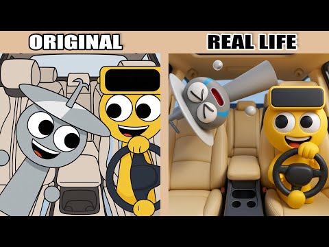 Best TikToks of Incredibox Sprunki: Speed Racer 🏎️ Clukr vs Garnold⚡ | Original vs Plush Toys