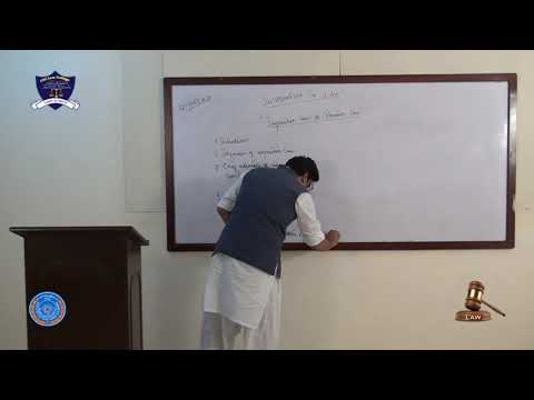 Introduction to Law Lecture-3(LLB 5 Years program Part-I)