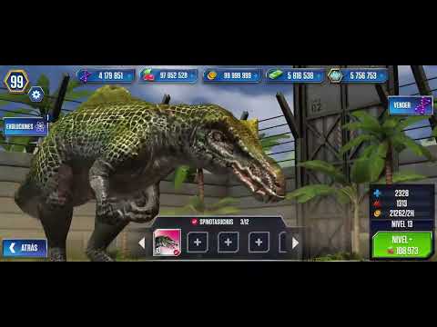 Spinotasuchus LVL 1 to 40