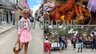 NEW ORLEANS TRAVEL VLOG | GATORS, GHOSTS, CRAWFISH AND MORE! | BANKS