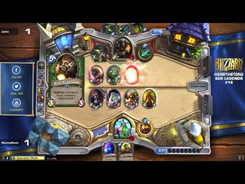 Hearthstone - Zabiii vs WaningMoon - SEA Legends - Season 16 - Quarterfinals