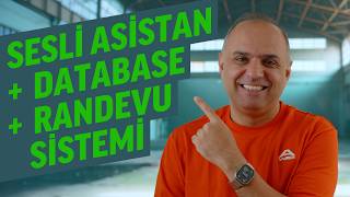 🤖 AI ile Site: Database + Randevu Sistemi + Sesli Asistan Hepsi Var!
