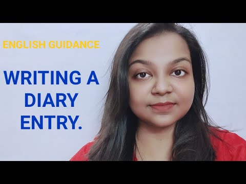 WRITING A DIARY ENTRY @englishguidance5777