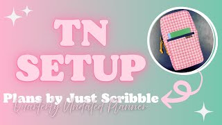 Plan With Me | Setting Up My Quarterly Undated Planner (Plans by Just Scribble)