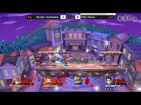 Chronicles: BotE Doubles Winners Semis - Stroder/JumboJack (Red) vs Felix/Horse (Blue)