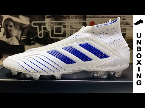 adidas Predator 19+ FG/AG Boost Virtuso - Footwear White/Bold Blue