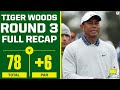 2022 Masters: Tiger Woods Shoots His Worst Round Ever at Augusta  [Round 3 Recap] | CBS Sports HQ