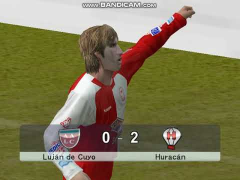 PES 6 ( Fecha 37 - Lujan de Cuyo vs Huracan ) Argentino A 2007 con Huracan 