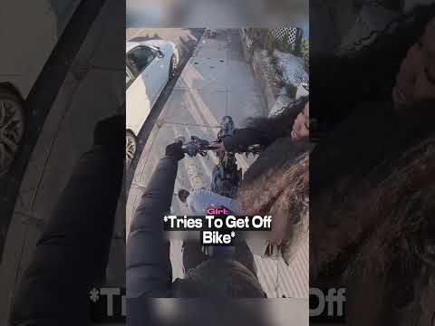 Biker Easily Rizzes Up Girl