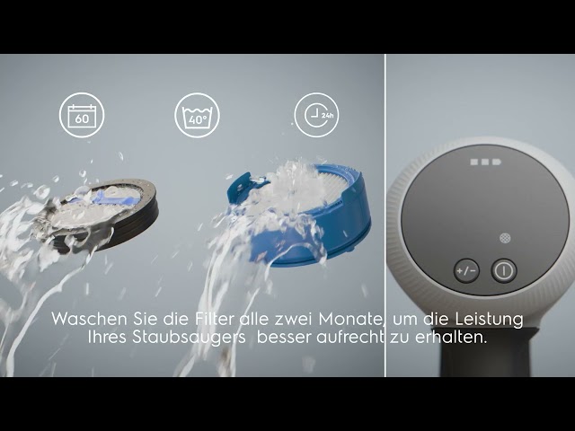 Video teaser for Electrolux 800 kabelloser Staubsauger Wartung