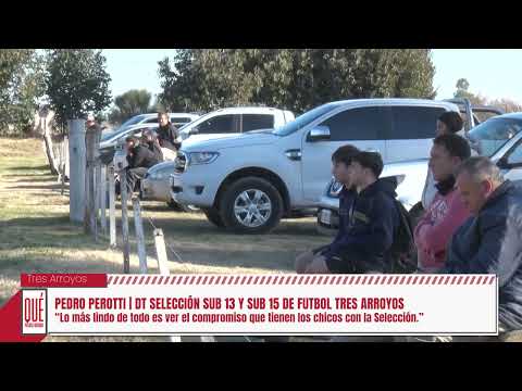 Pedro Perotti, DT Selección Sub 13 de Futbol de Tres Arroyos