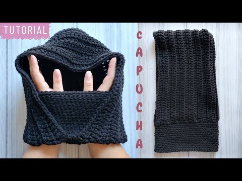 La CAPUCHA más FÁCIL de Tejer!!! Ideal para VENDER. TODAS las TALLAS. PRINCIPIANTES