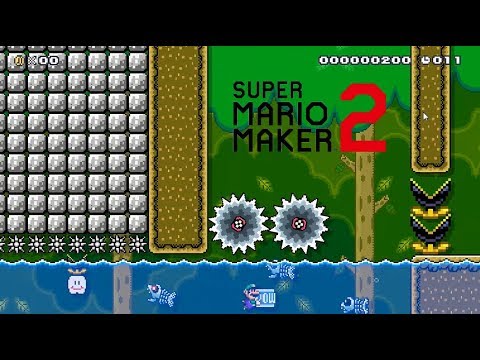 [SMM2] My First Level! 20 Second Forest Run