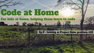 Code at Home Ep.9 - looking at Project Euler problem #22 video