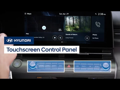Touchscreen Control Panel | Hyundai
