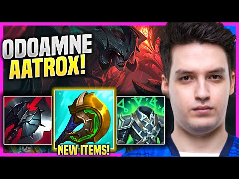 ODOAMNE IS A GOD WITH NEW AATROX ITEMS! - S04 Odoamne Plays Aatrox Top vs Sett! | Preseason 11