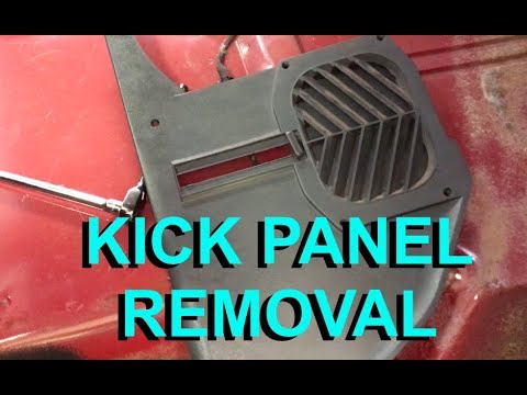 1st Gen Cummins Drivers Side Kick Panel Removal