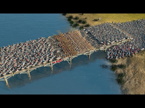 300 PHALANX WALL vs 3000 CATAPHRACTS - Total War ROME 2