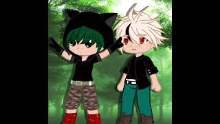 No one will hear you scream! 😱 II #deku #bakugou #myheroacedemia #gachaclub #cute #jealous #trend