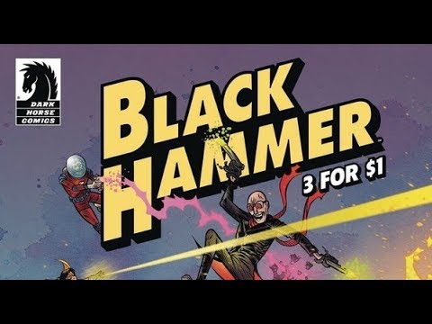Je vous offre 3 épisodes de BLACK HAMMER de Jeff Lemire