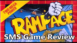 Rampage Sega Master System SMS Review The No Swear Gamer Ep 229