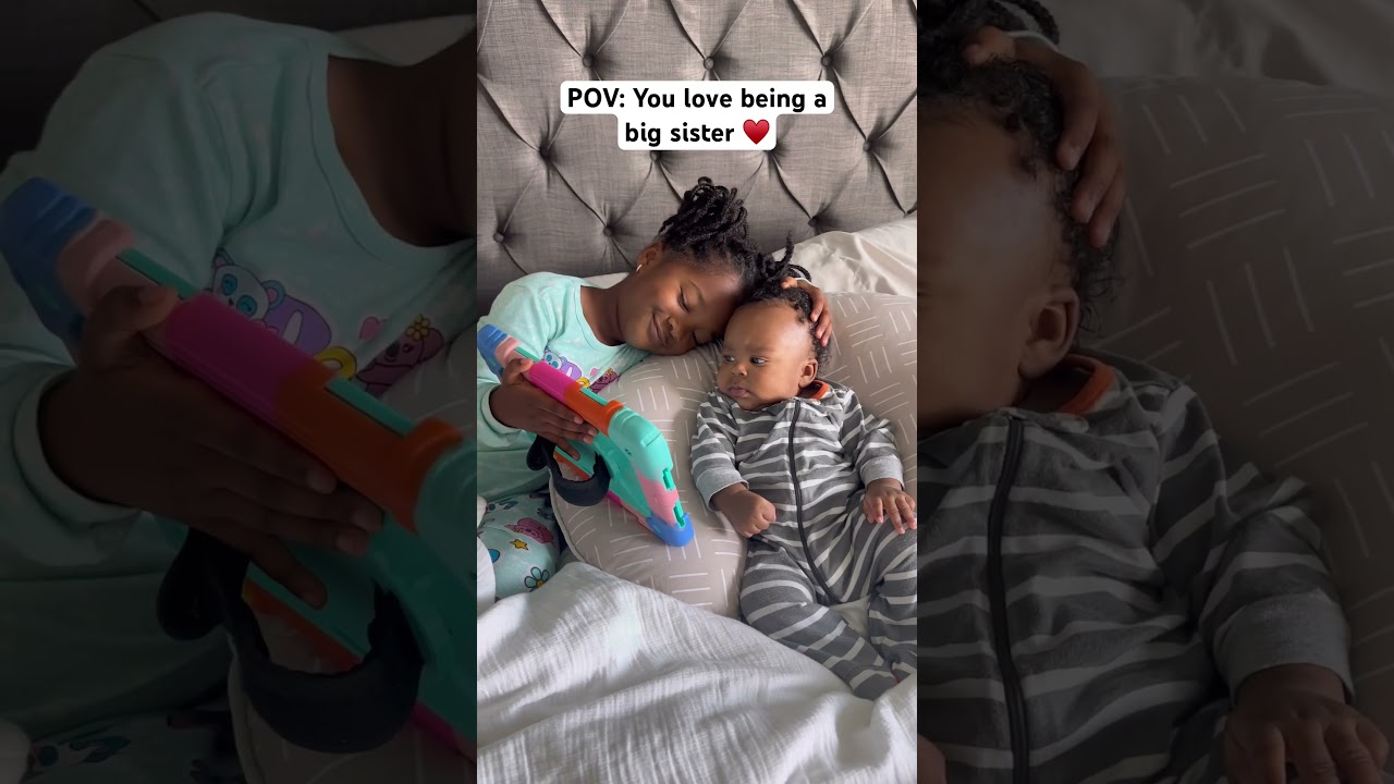 Best big sister 🥹🥹 #shorts