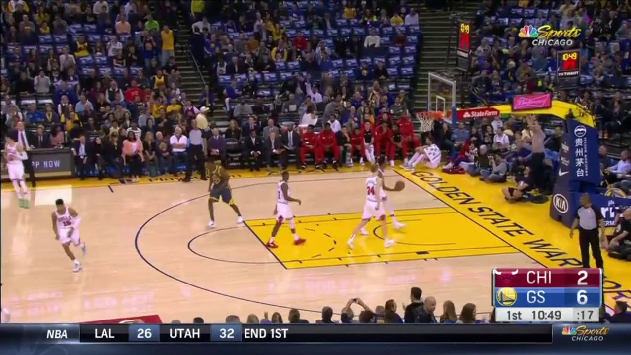 Golden State Offense- Transition Pin Screens