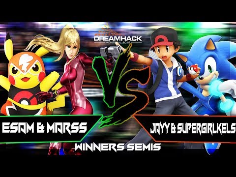 DHMT19 SSBU | ESAM & Marss Vs. Jayy & SuperGirlKels - Winners Semis