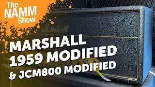 Video thumbnail for Marshall 1959 Modified + JCM800 Modified | Overview & Sound Demo | NAMM 2025 by Guitar Bonedo